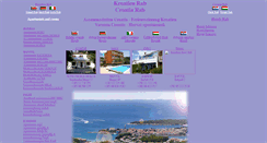 Desktop Screenshot of croatia-rab.net